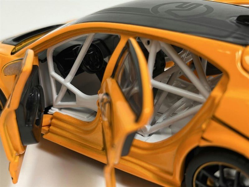 Tayumo Jaguar I Pace E Trophy LHD Light & Sound Orange 1:32 Scale - 32110012