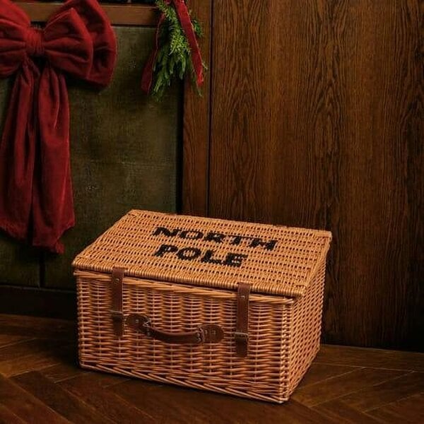 Garden Greatness North Pole Willow Basket - Home Decor by Garden Greatness