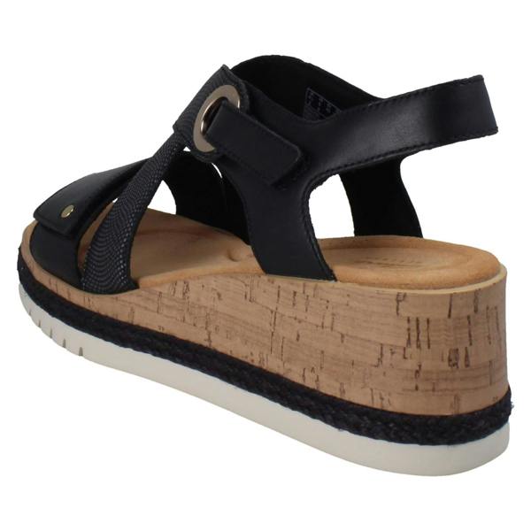 Clarks Ladies Clarks Wedge Sandals Kidiki Sun