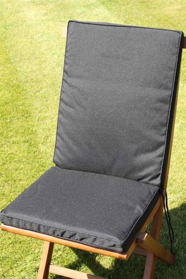 Seat and Back Cushion for Folding Chairs - Available in 6 colours