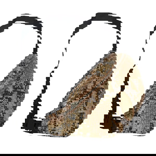 Assots London 'NOAH' Tan Python Snake Leather Bum Belt Bag