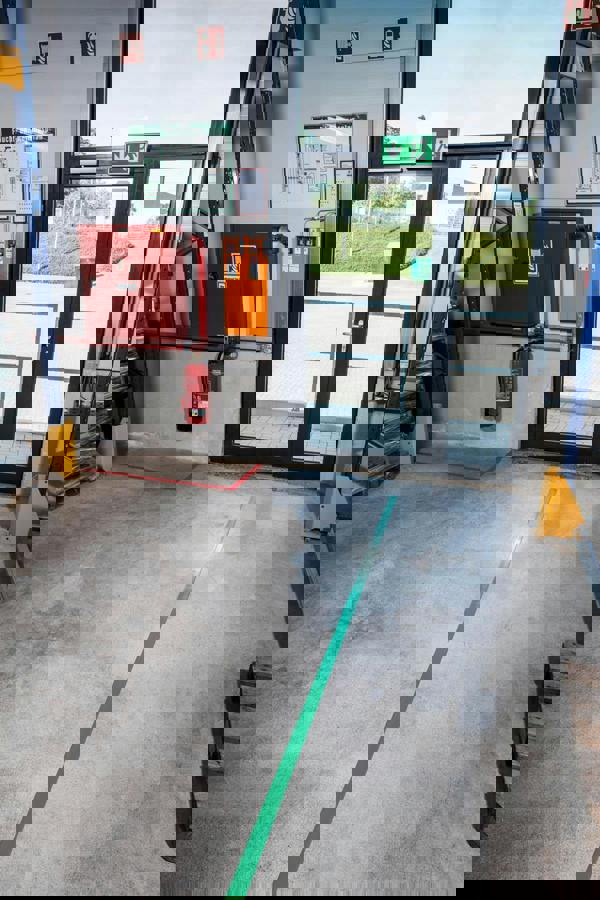 Durable DURALINE Slip-Resistant Floor Marking Tape | 50mm x 30m | Green