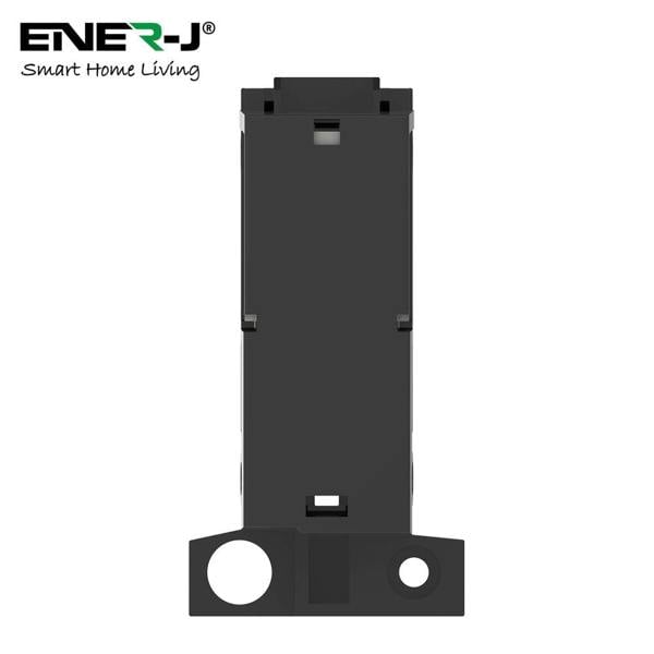 ENER-J 1 Gang Grid Switch, Black Body