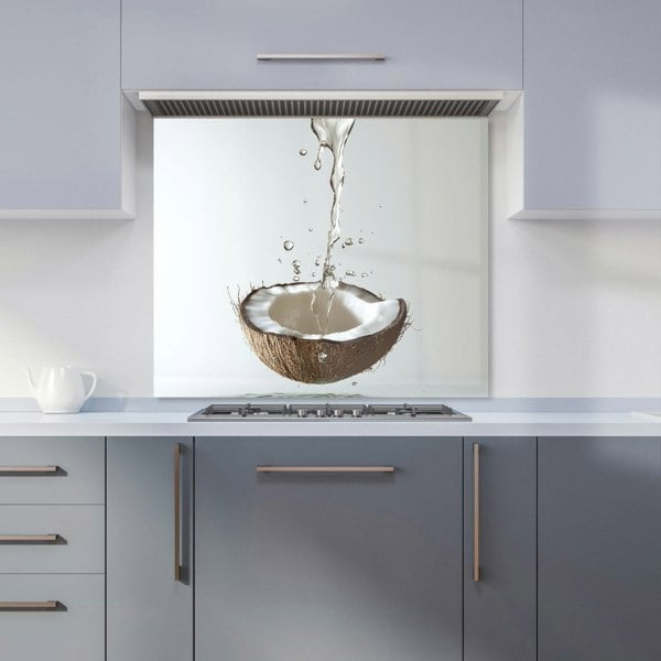 Warren Reed - Designer Splashing Coconut: A Fluid Moment Kitchen Splashback