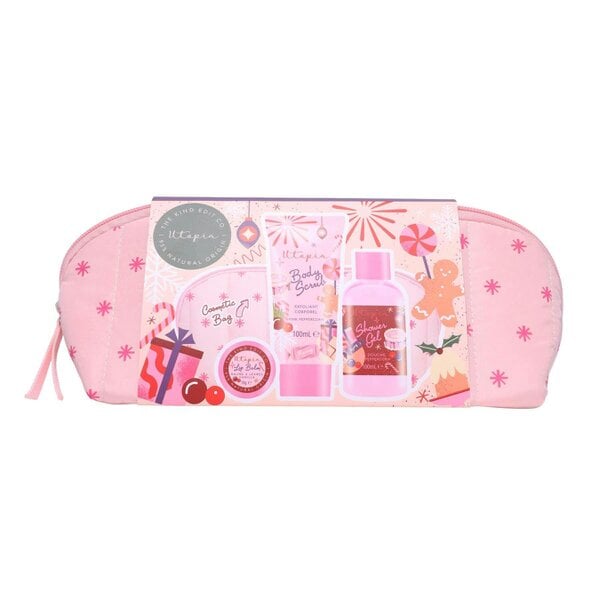 The Kind Edit Co. Utopia Happiness Cosmetics Bag Gift Set