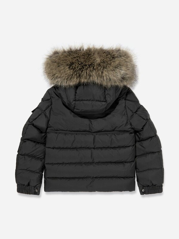 Moncler Enfant Boys Down Padded New Byronf Jacket in Black