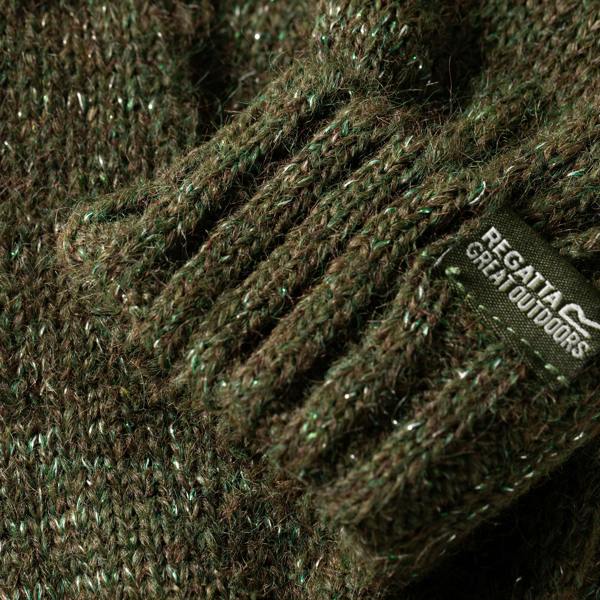 Regatta Womens/Ladies Multimix Winter Gloves - Dark Khaki - 