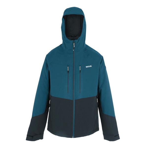 Regatta Mens Highton Stretch Padded Jacket - Moonlight Denim/Navy