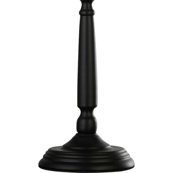 Lighting Collection Black Candle Stick Base