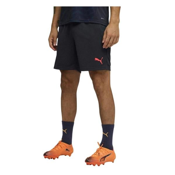 Puma Mens Cup Shorts - Navy/Orange - 