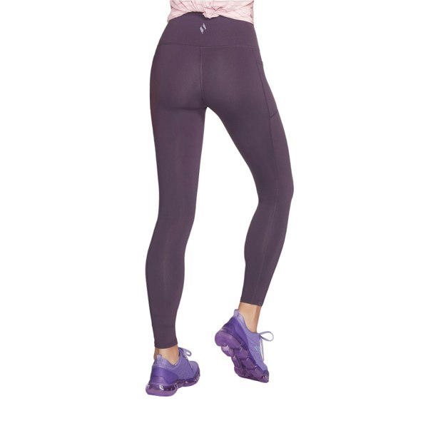 Skechers Women's Gowalk Wear High Waist Leggings - Dark Purple