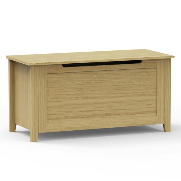 Core Products Henley Bedroom Storage Trunk Chest, Oak-Effect