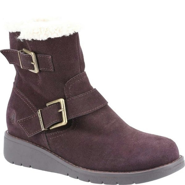 Hush Puppies Womens/Ladies Lexie Suede Ankle Boots - Brown