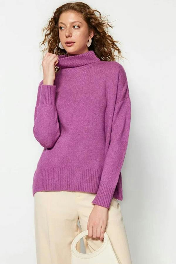 Hoxton Gal Relaxed Fit Soft-Texture Knit Sweater