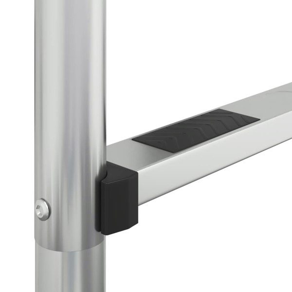 Berkfield Pool Ladder 54x38x211 cm 304 Stainless Steel