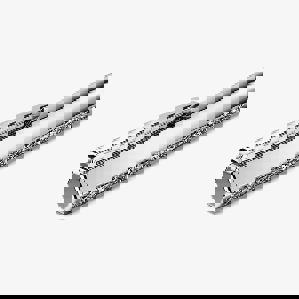 Swarovski Crystal Shimmer Silver Chrome Ballpoint Pen 5668056