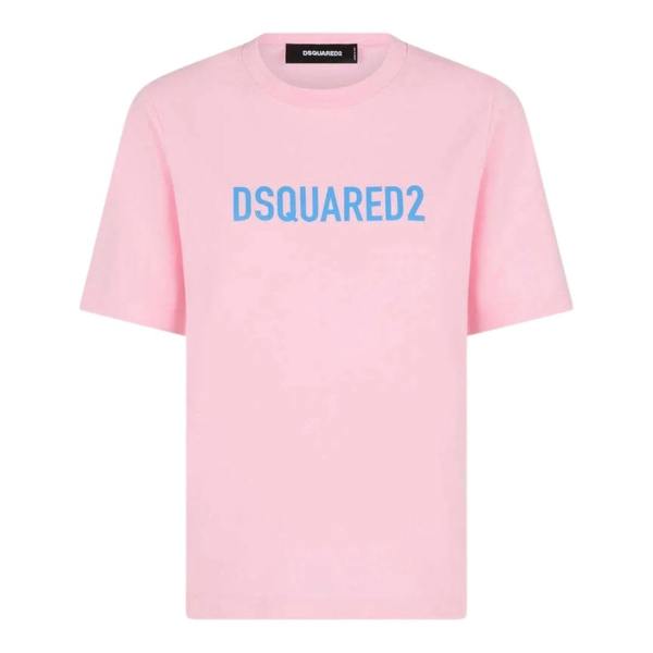 DSQUARED2 Eco Dyed Easy Pink  T-Shirt XXS