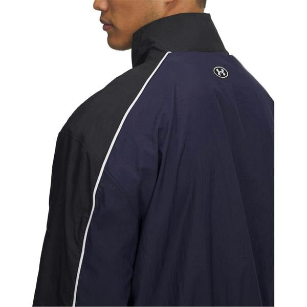 Under Armour Mens Colour Block Contrast Piping Raglan Track Jacket - Black - 