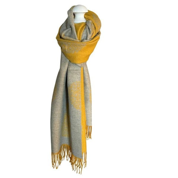 Love EMVY Enchanted Tree Blanket Scarf – Reversible Winter Shawl, Oversized Pashmina Wrap