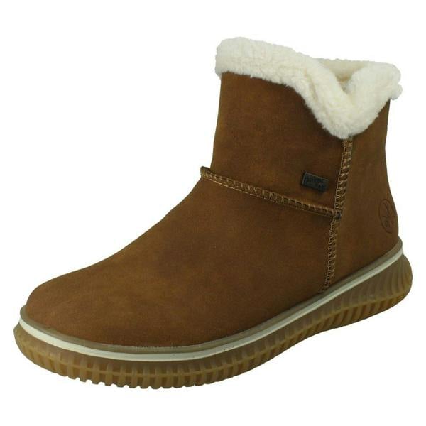 Rieker Ladies Rieker Water Resistant Ankle Boots 74260