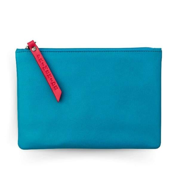 PRIMEHIDE Large Size Leather Zip Pouch