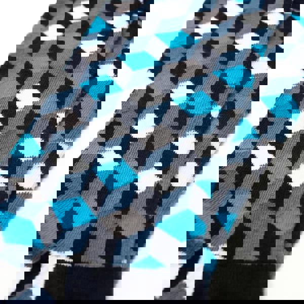 Jemsox Box Geo Print Mens Socks – Organic Cotton Crew