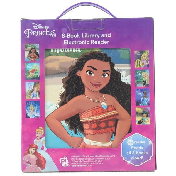 Disney Princess Moana, Cinderella, Rapunzel & More! - Dream Big Princess Me Reader  8-Book Library