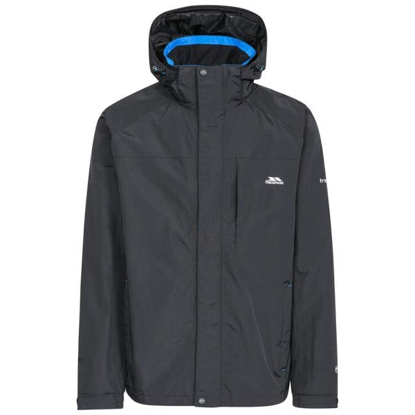 Trespass Mens Edwards II Waterproof Jacket - Black - 