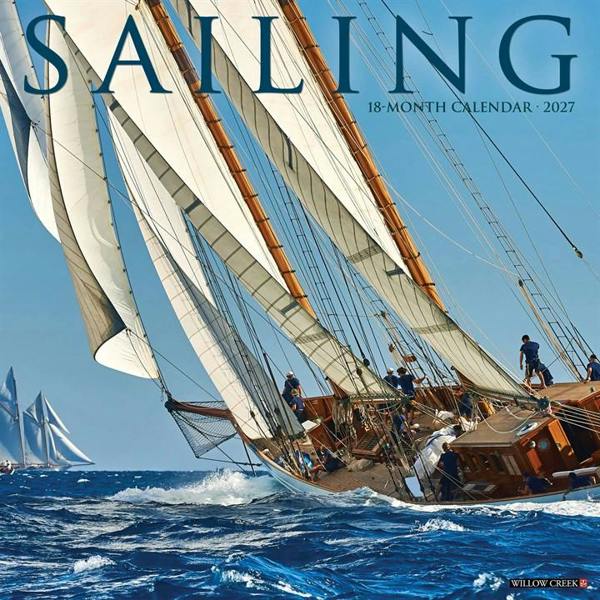 Sailing Calendar 2027, Wall Calendars, Month To View, Sports, Gift