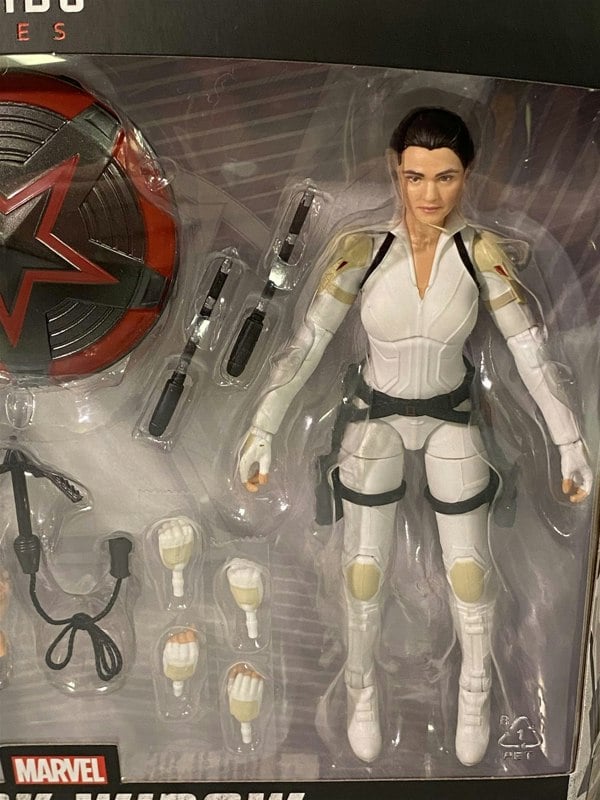 black widow melina and red guardian legends series hasbro f1129