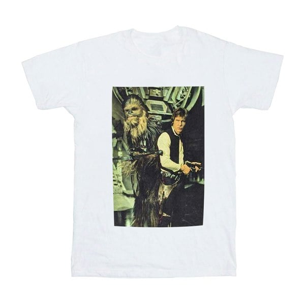Star Wars Unisex Adult Chewbacca Stare T-Shirt - White