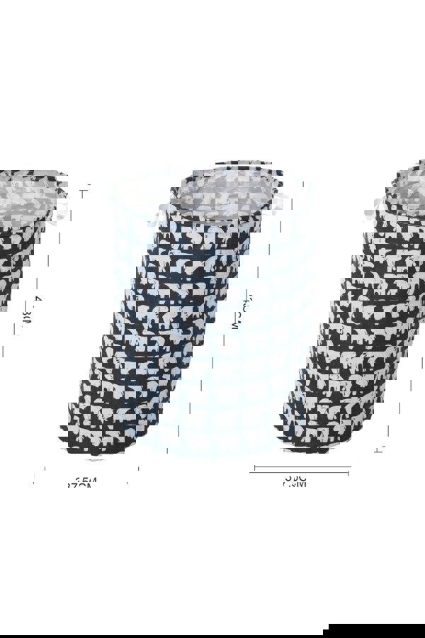 Living and Home Household Dirty Clothes Hamper Bathroom Collapsible Laundry Hamper With Handle