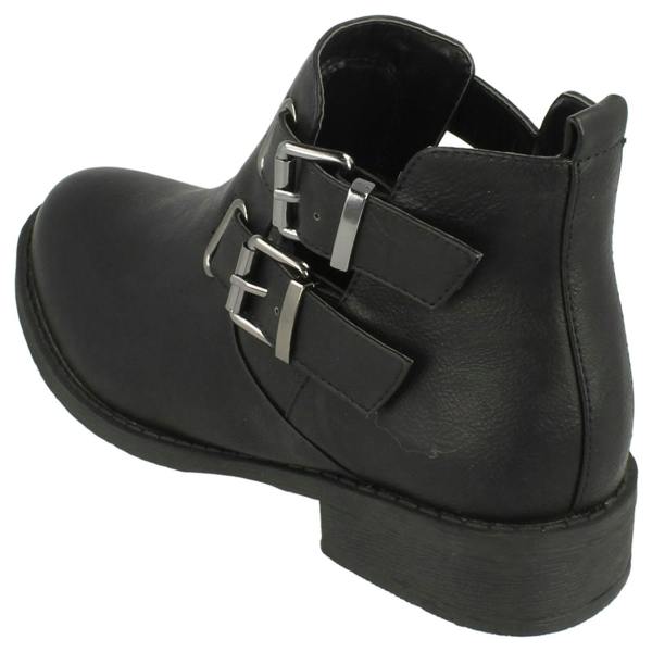 Spot On Girls Spot On Ankle Boots With Buckle Detail