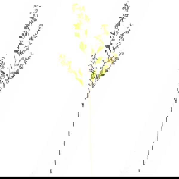 Leaf 65cm Yellow Rose Display Geometric Glass Vase