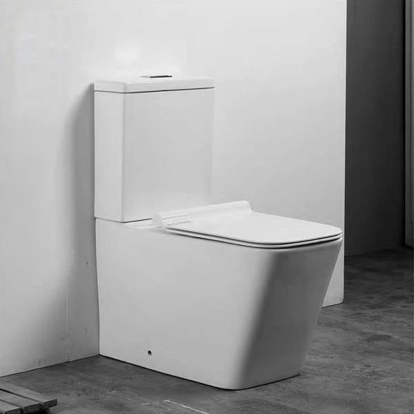 5004 ceramic 81cm mid edge inset basin with dipped bowl