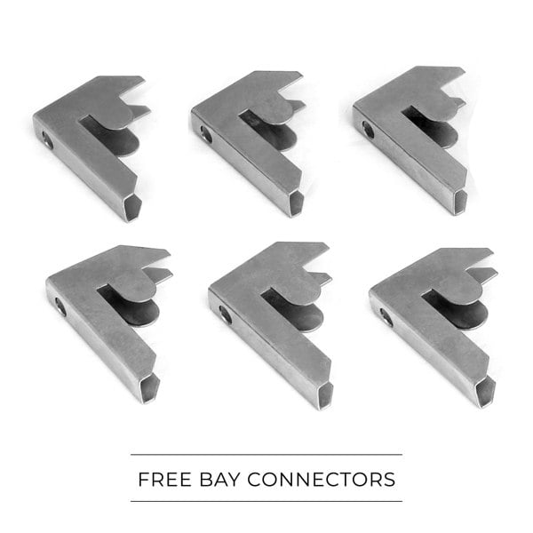 Monster Racking 3 x E-Rax Galvanised Racking Units