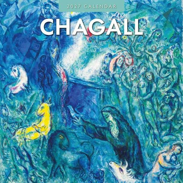 Chagall Calendar 2027, Wall Calendars, Month To View, Art, Gift