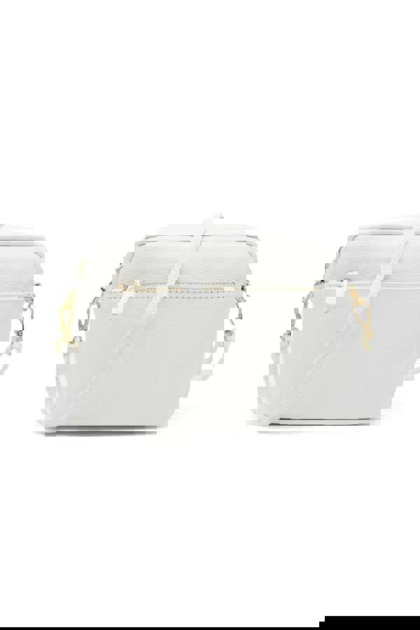 Pluspup Solid Color Crossbody Bag for Women with Adjustable Strap and Zipper