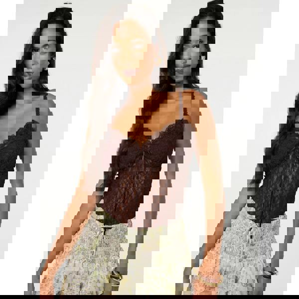 Pink Vanilla Lace Cami Top