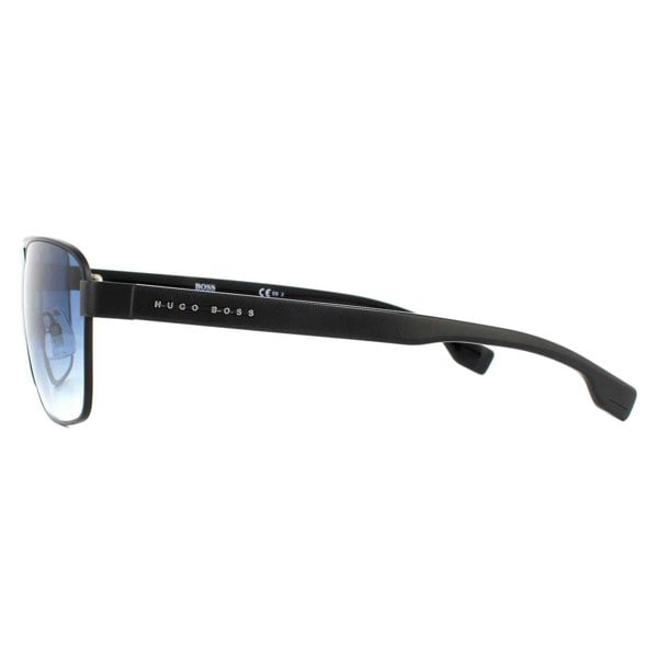 Hugo Boss Sunglasses BOSS 1240/S 003/08 Matte Black Blue Gradient