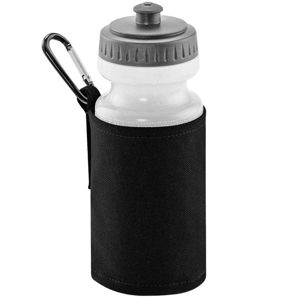 Quadra Water Bottle and Holder - Black