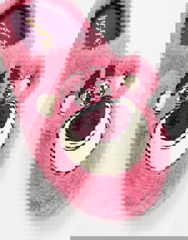 Disney Womens Pink Toy Story Lotso Mule Slippers