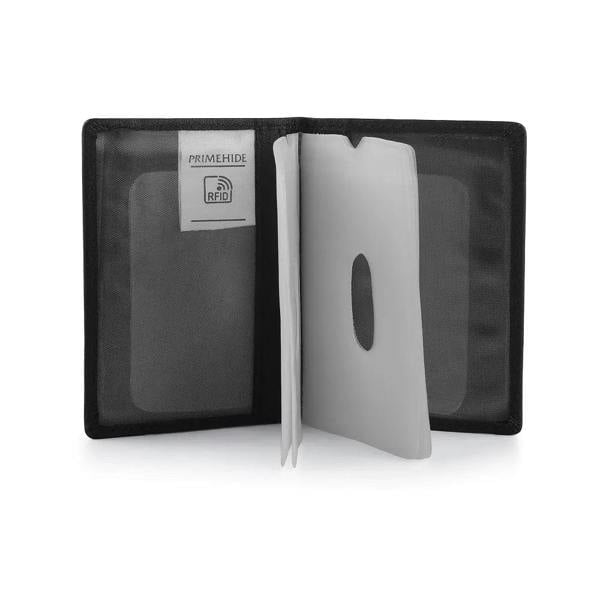 Leather Credit Card Holder Black-3