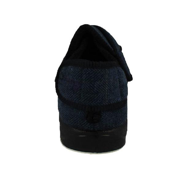 Padders Mens Padders Memory Foam Slippers Wrap