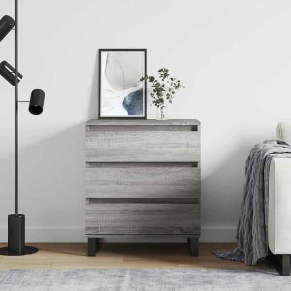 Berkfield Sideboard Grey Sonoma 60x35x70 cm Engineered Wood