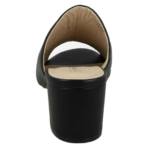 Anne Michelle Ladies Anne Michelle Chunky Heel Mule Sandals F10664