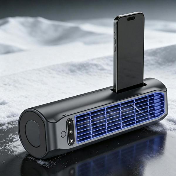 Leaper Bladeless Air Conditioner Fan with Phone Holder