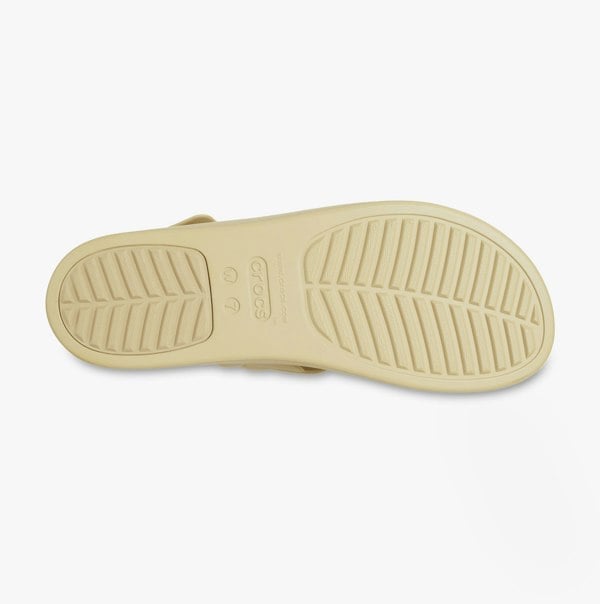 Crocs 209977-212 BROOKLYN WOVEN Womens Sandals Chai