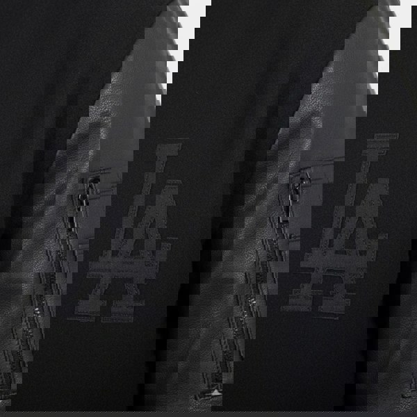 TruClothing Men's LA Varsity Leather Bomber Jacket