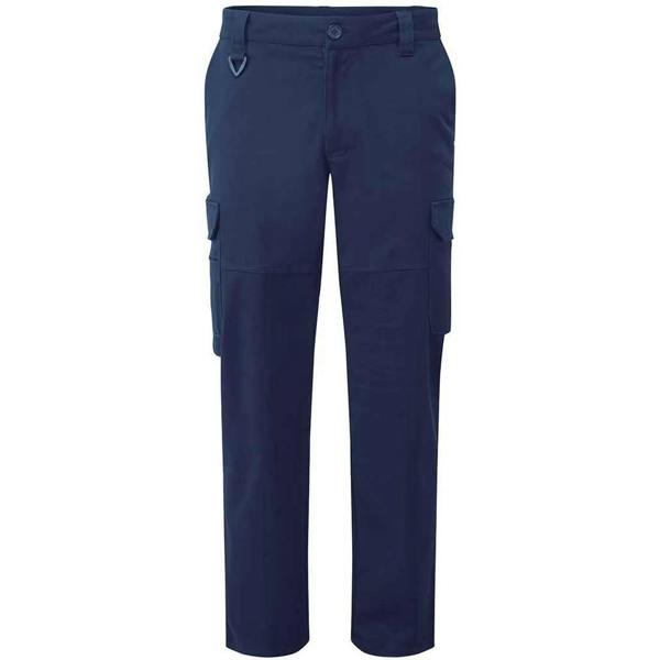 Premier Unisex Adult Stretchchecker Cargo Trousers - Navy